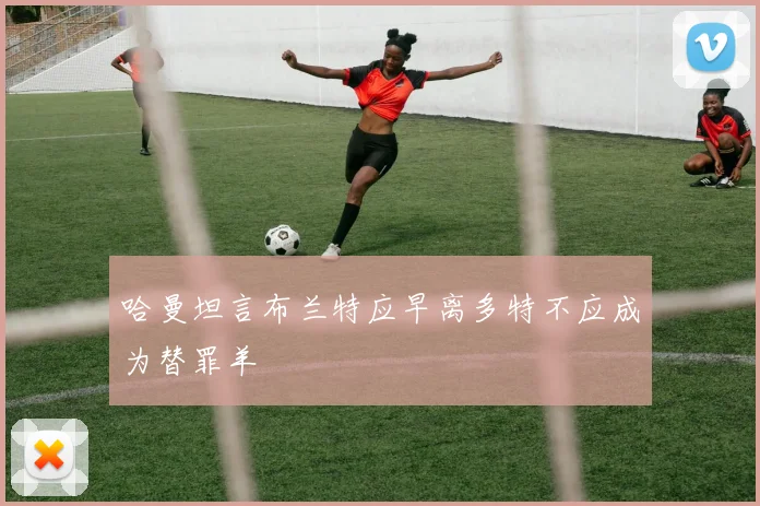 哈曼坦言布兰特应早离多特不应成为替罪羊